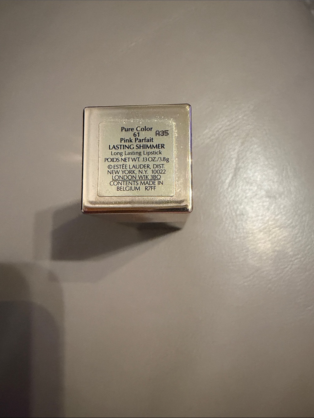 New Estee Lauder Pure
Color 61 Pink Parfait
Immortal Sculpting
Lipstick Snowflak